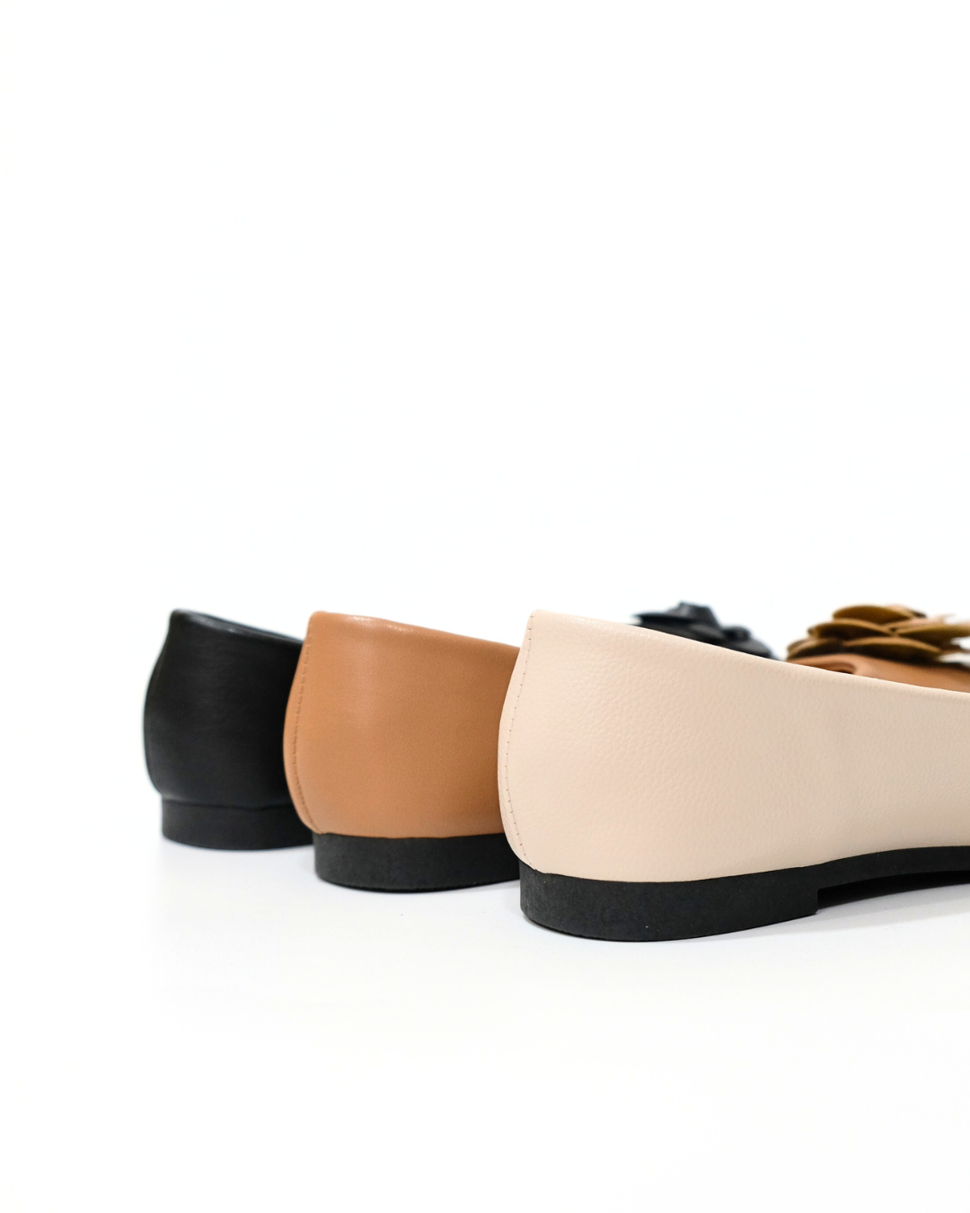 【NEW】Lyden Floral Series 2.0 Flats - Classic Black//Brown//Beige