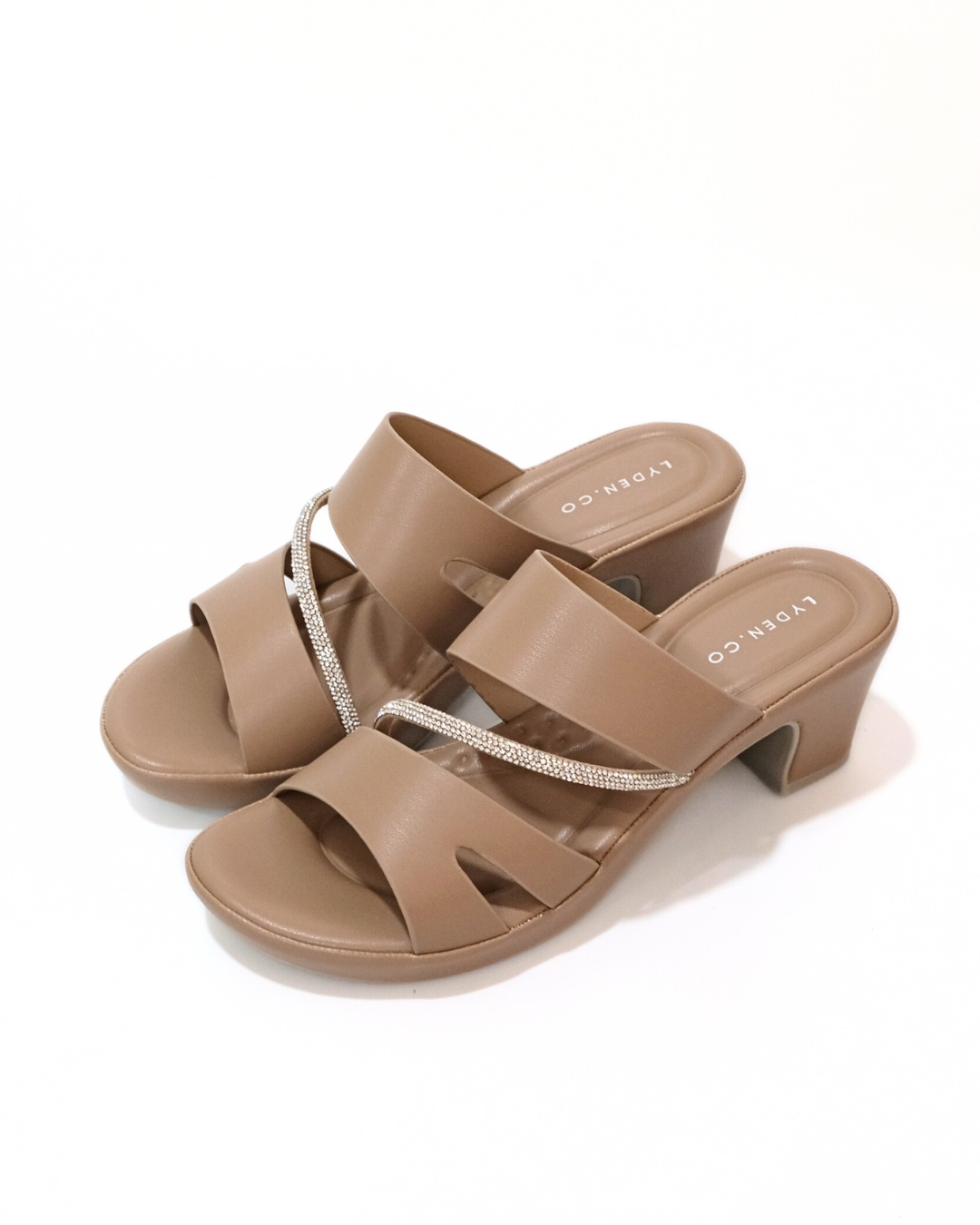 【NEW】Lyden Auraya Alia Series 6.5cm heels - Beige//Pink//Brown