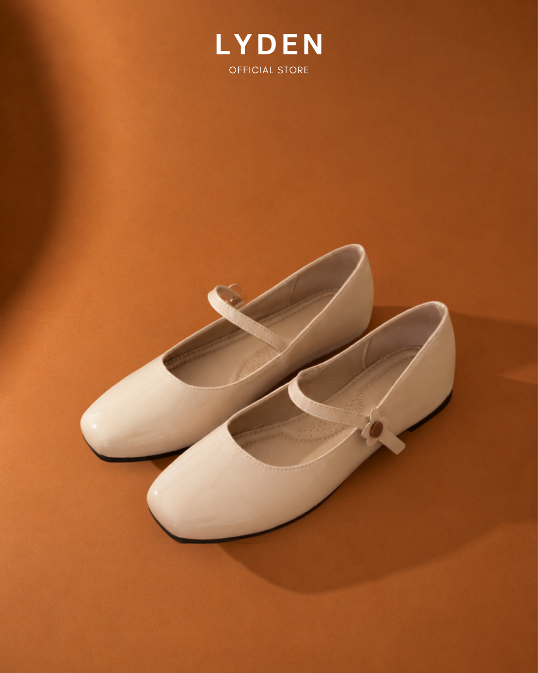 【NEW】【Le Flowers Mini Bloom】Flats with Strap Series