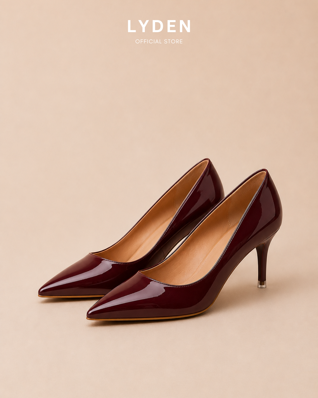 【NEW】Lyden Vera Series 7.5cm Matt & Glossy Heels