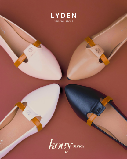 【NEW】Lyden Koey Series Flats - Beige//Pink//Khaki//Classic Black