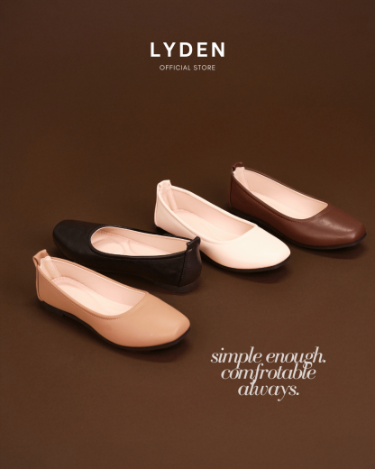 Lyden Talia Series Flats - Classic Black//Brown//Beige//Khaki