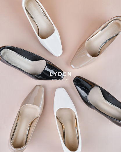 【NEW】Lyden Daisy Heels Series 6cm pump heels - Classic Black//White//Khaki
