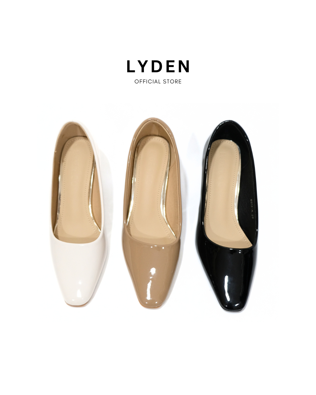 【NEW】Lyden Daisy Heels Series 6cm pump heels - Classic Black//White//Khaki
