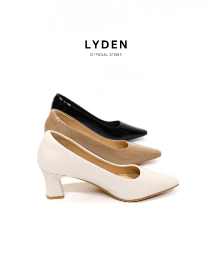 【NEW】Lyden Daisy Heels Series 6cm pump heels - Classic Black//White//Khaki