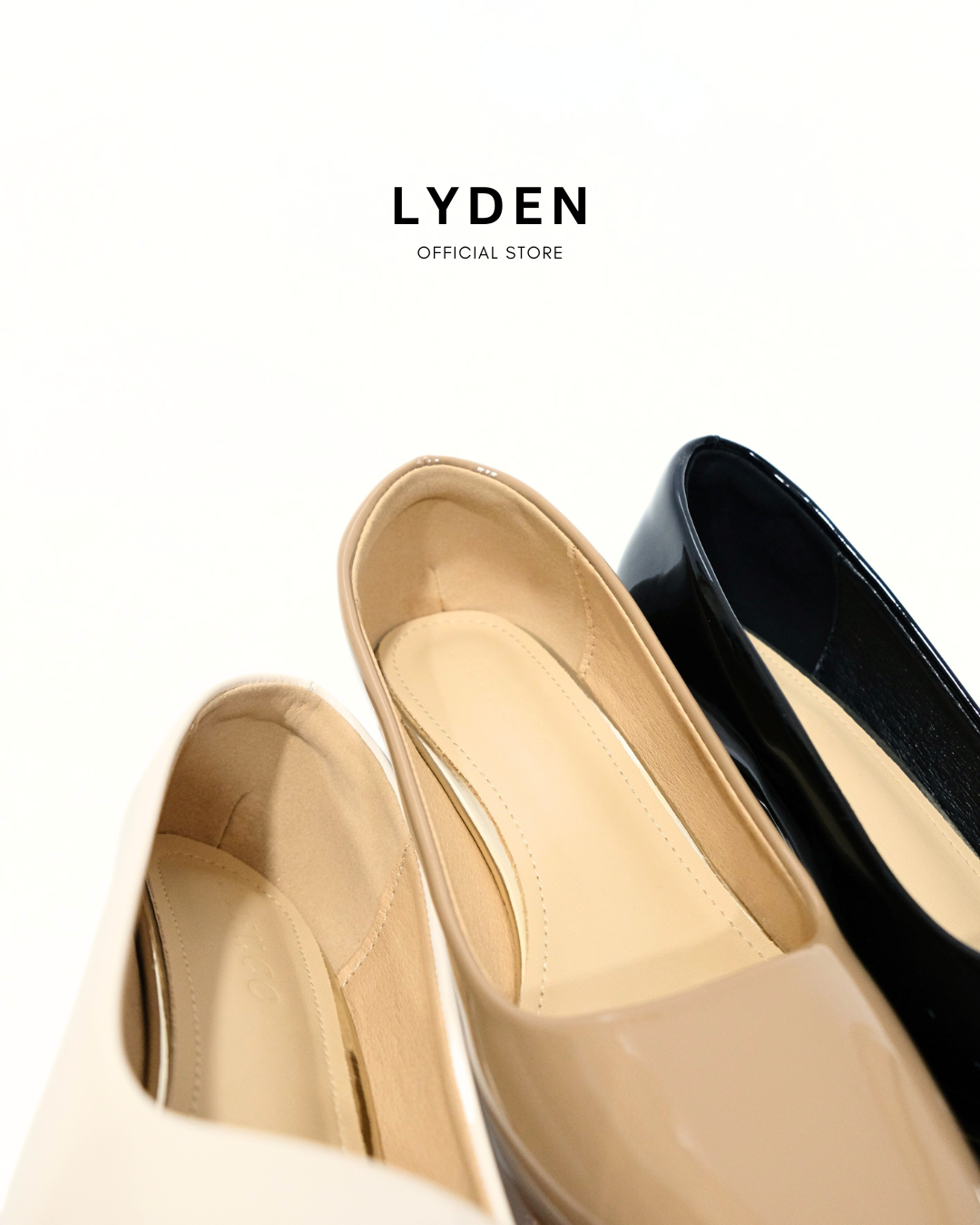 【NEW】Lyden Daisy Heels Series 6cm pump heels - Classic Black//White//Khaki