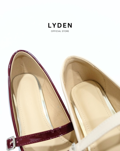 【NEW】Lyden Mary Jane Pointed Heels Series 6cm pump heels - Classic Black//Maroon//Apricot