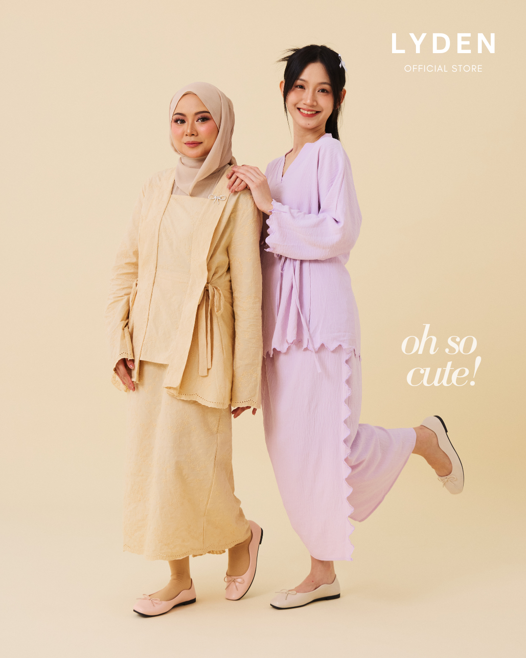 【NEW】Lyden Puffy Belle Series Flats - Beige//Pink//Khaki//Classic Black