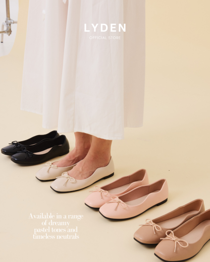 【NEW】Lyden Puffy Belle Series Flats - Beige//Pink//Khaki//Classic Black