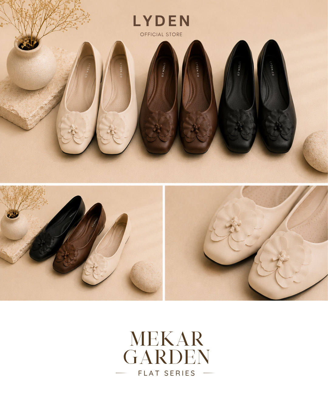 【Mekar Garden】Flats Series
