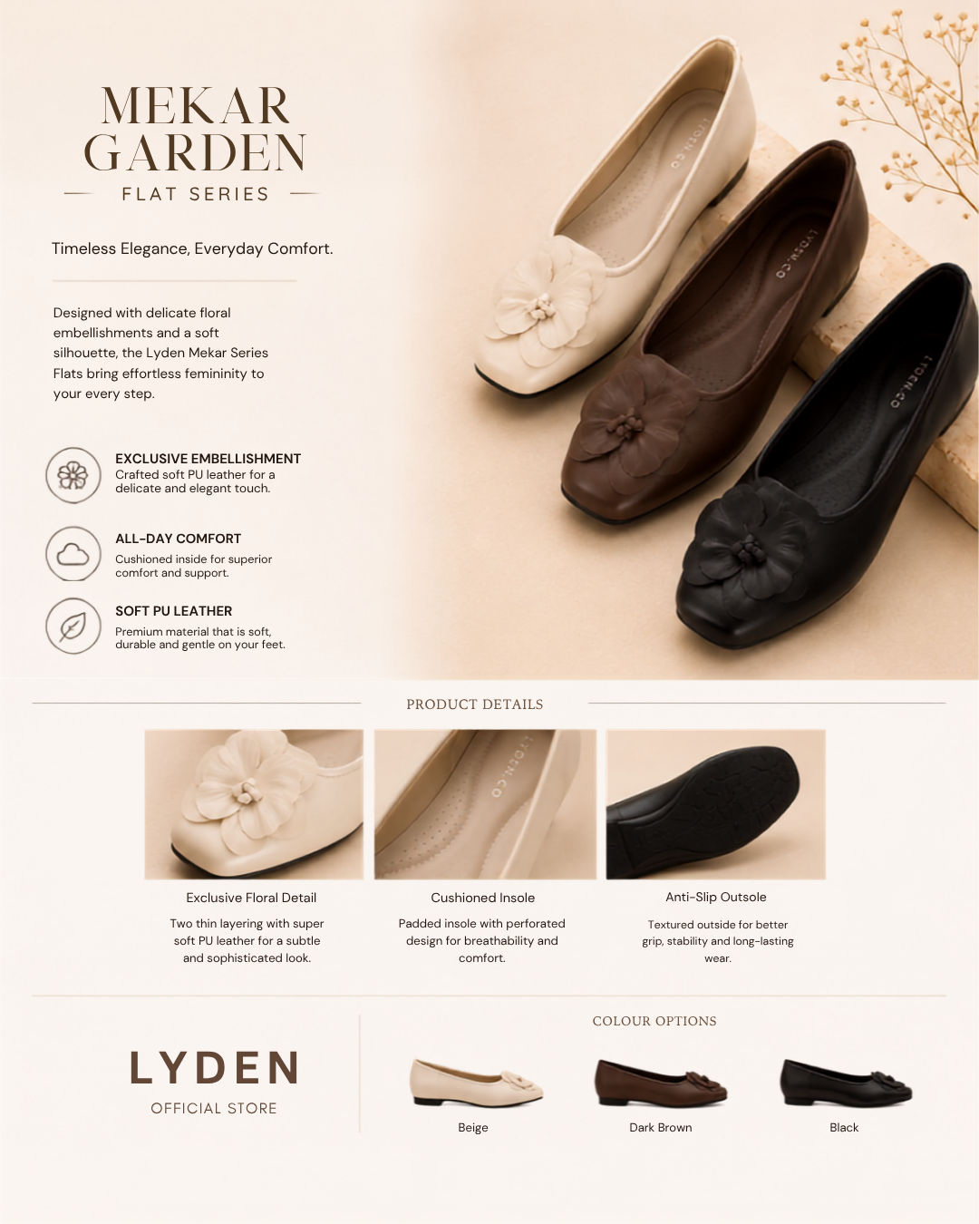【Mekar Garden】Flats Series
