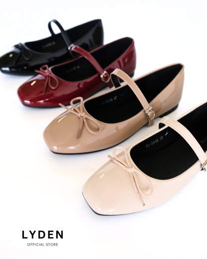【NEW】Lyden Mary Jane Strap Series Flats - Beige//Khaki//Maroon//Classic Black