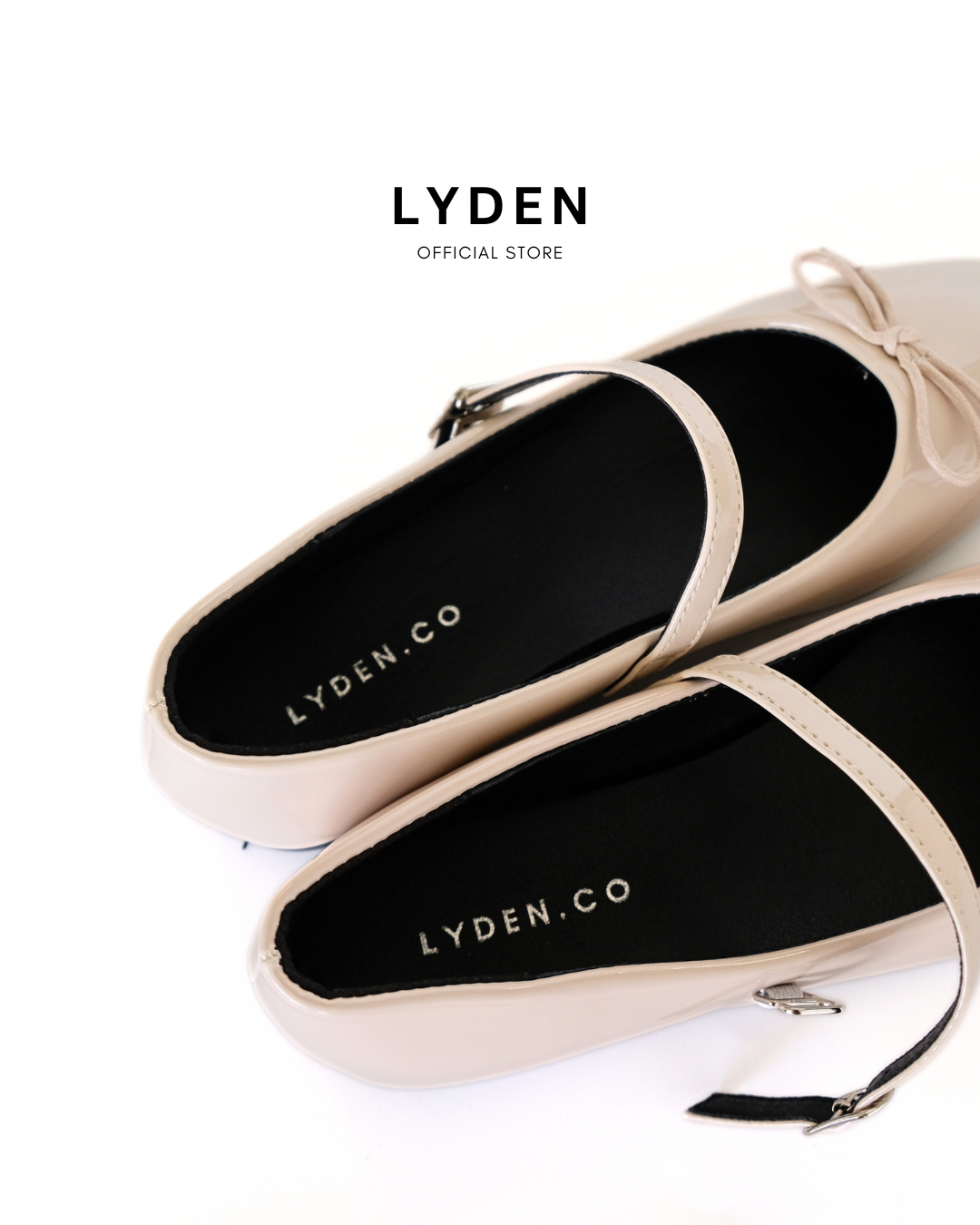 【NEW】Lyden Mary Jane Strap Series Flats - Beige//Khaki//Maroon//Classic Black