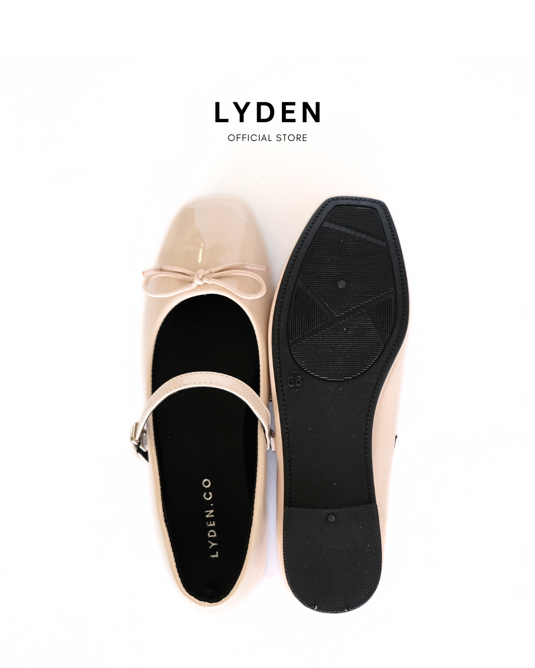 【NEW】Lyden Mary Jane Strap Series Flats - Beige//Khaki//Maroon//Classic Black