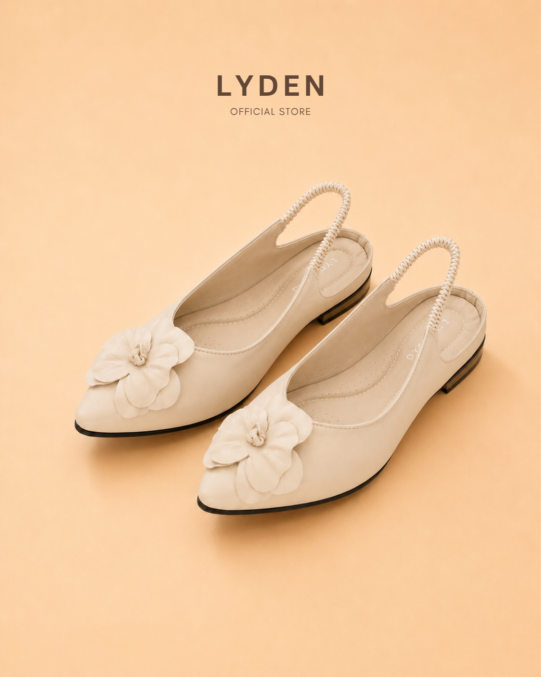 【Mekar Garden】Open Back Flats Series