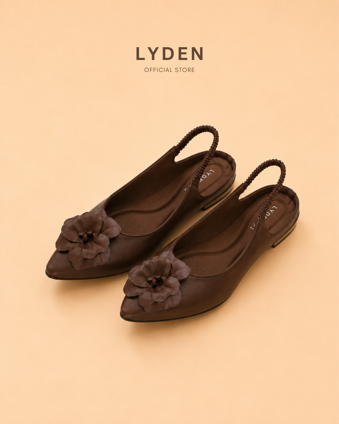 【Mekar Garden】Open Back Flats Series
