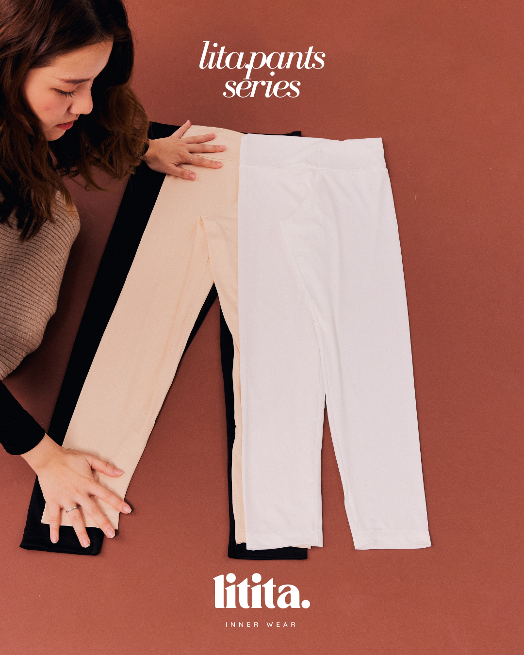 Lita Pants/ High-waisted Long Pants innerwear