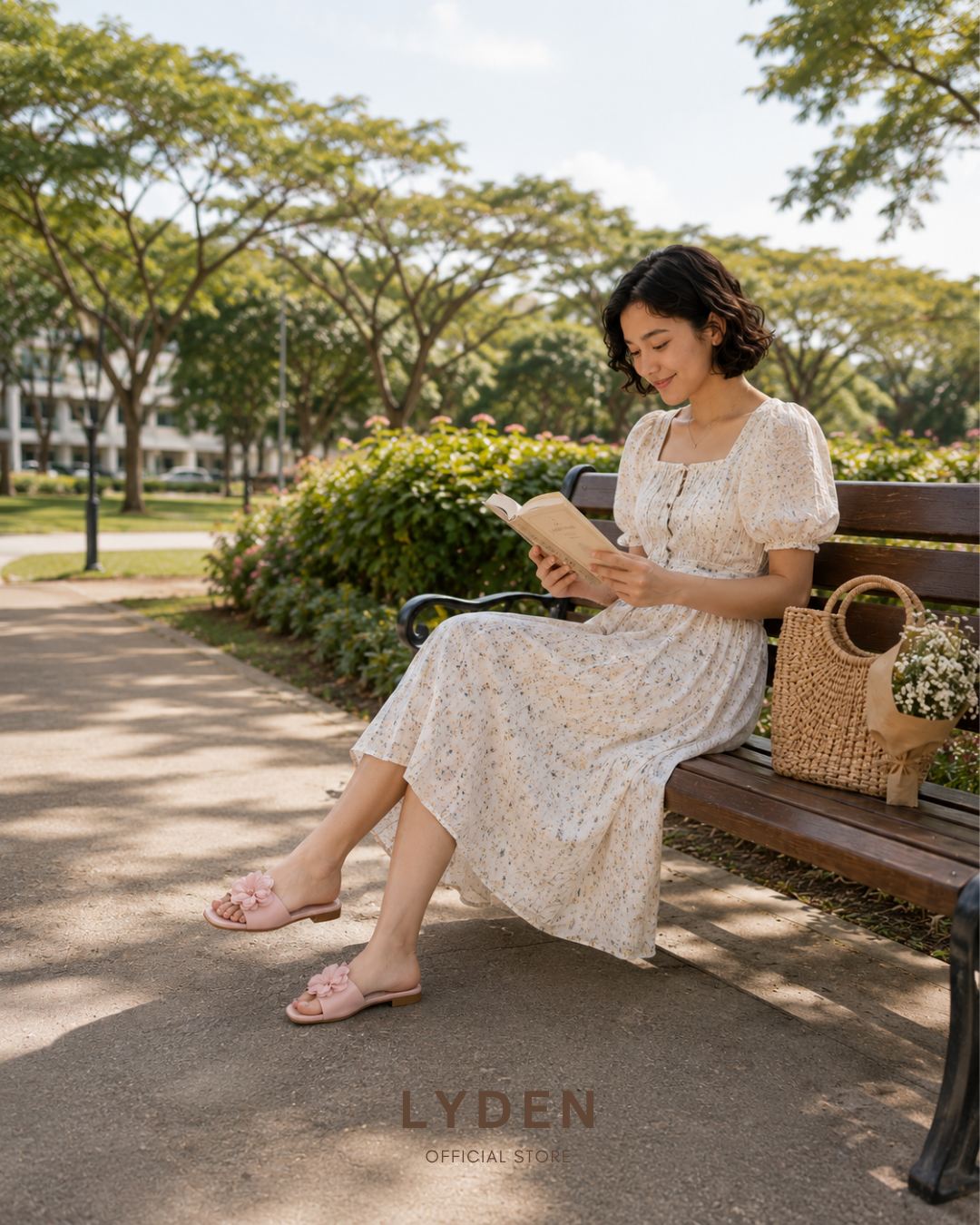 【Mekar Garden】Slip-On Sandals