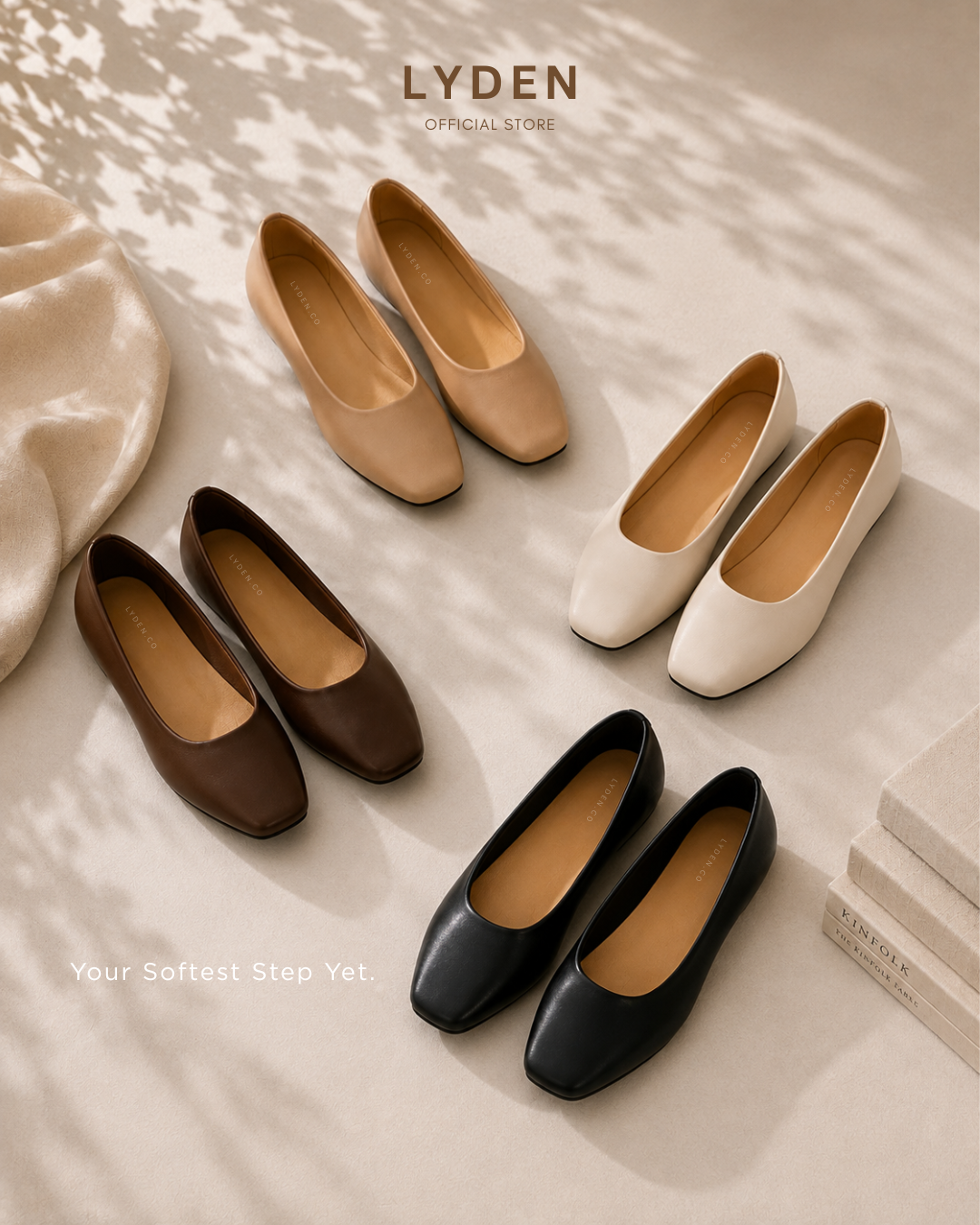 【NEW】Lyden Mika Flats Series