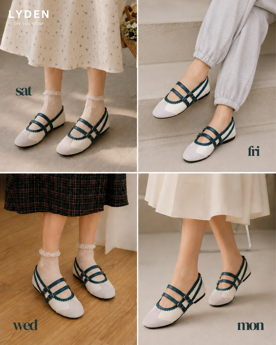 【NEW】Lyden Ballerinée Sneakers