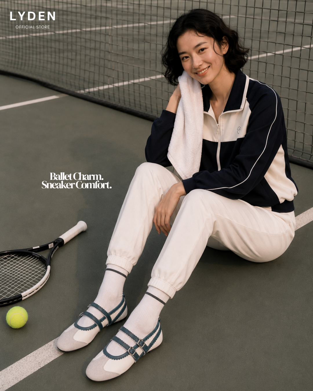 【NEW】Lyden Ballerinée Sneakers