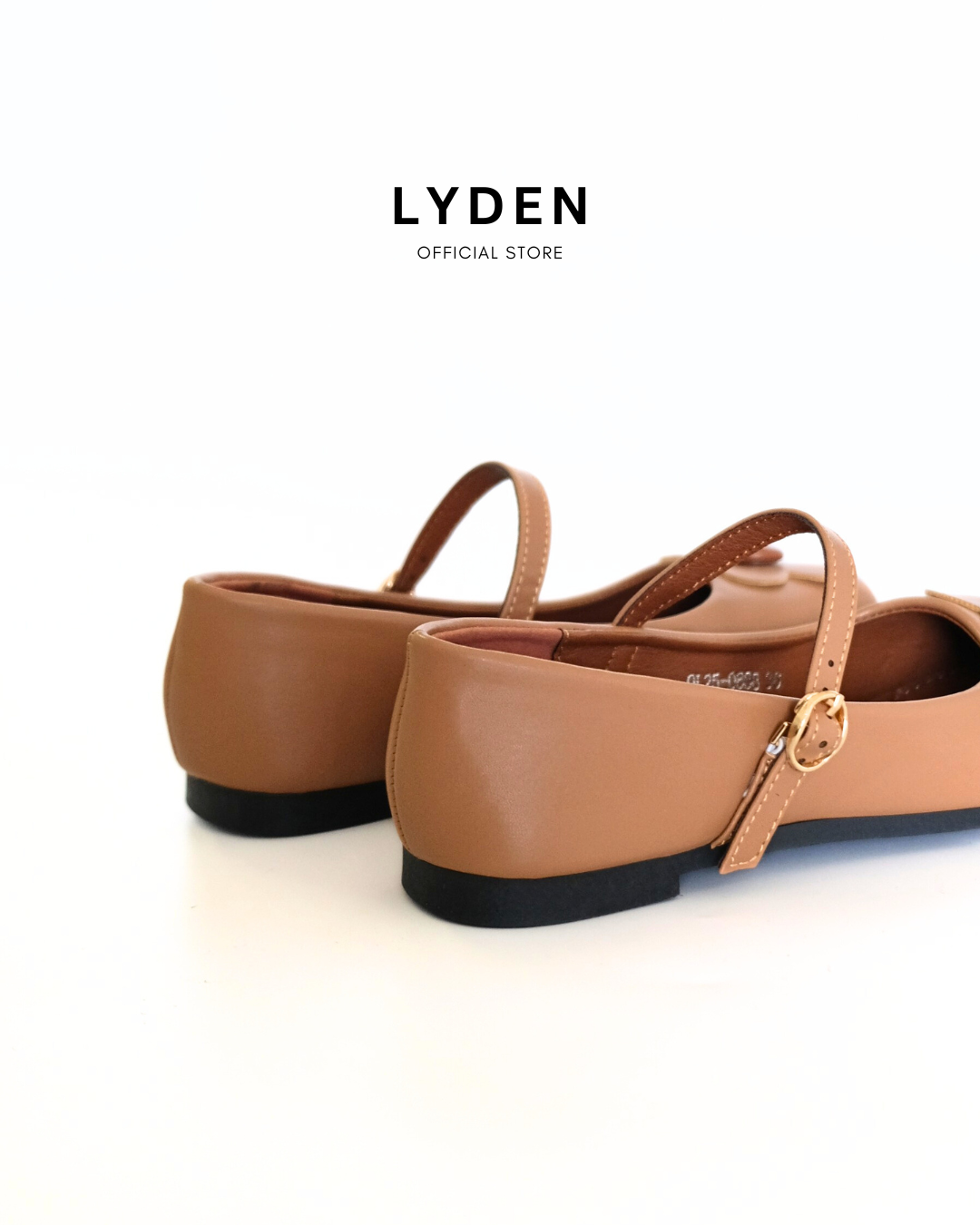 【Le Flowers The Secret Garden Series】No.4 Petal Strap Womens Flats/ Womens floral flats /Kasut Bunga Perempuan - Classic Black//Brown//Beige