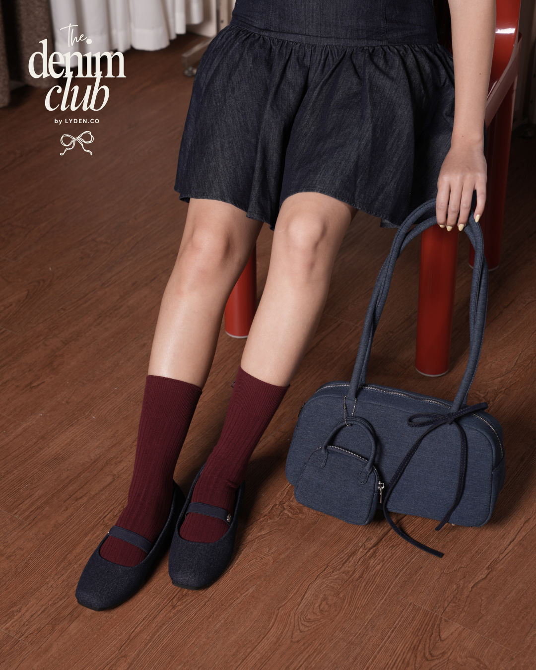 【NEW】Lyden Denim Club - Flats Series - Blue