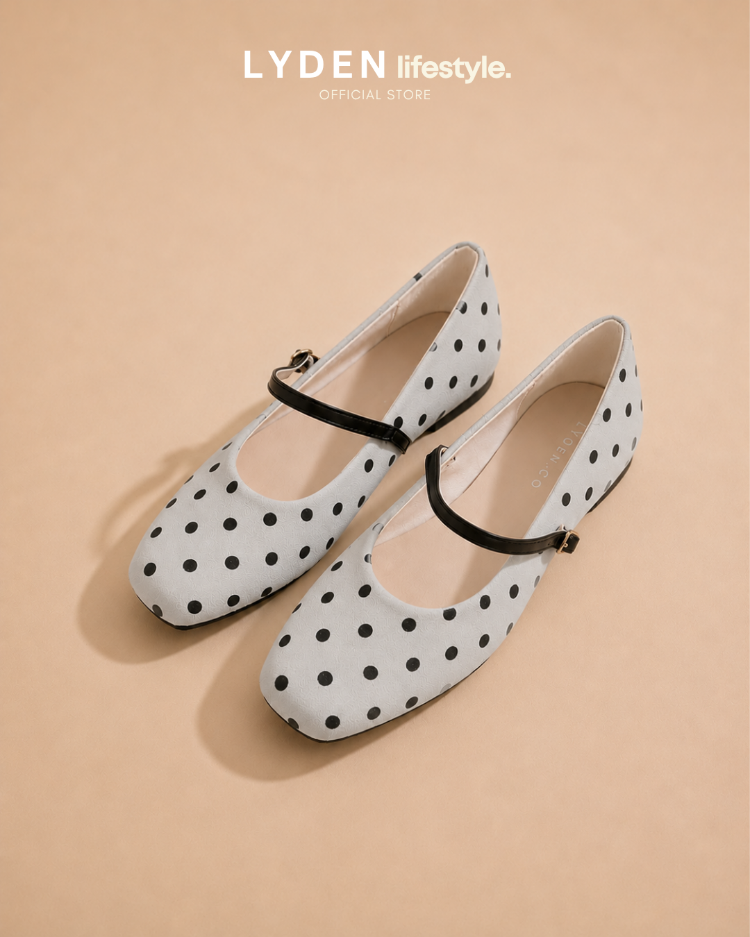 【NEW】Lyden DOTÉ Strap Series Flats