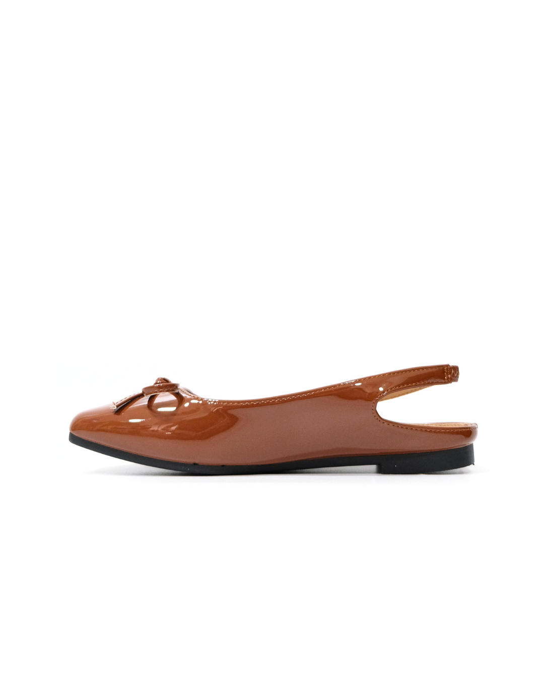 【NEW】Lyden Mary Jane Open Back Series Flats - Silver//Dk Brown//Maroon