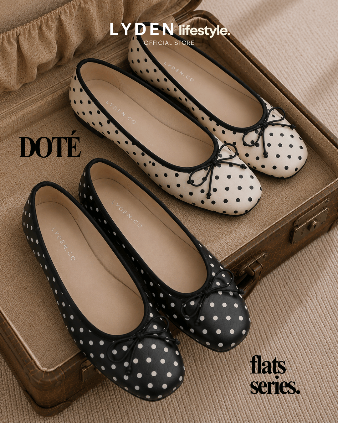 【NEW】Lyden DOTÉ Flats Series