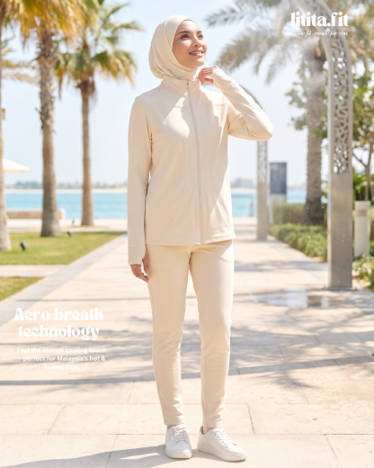 【LitaFit】High-Waist Yoga Pants / Leggings  / Sport pants -Black // Offwhite // Grey // Pink // LT Brown