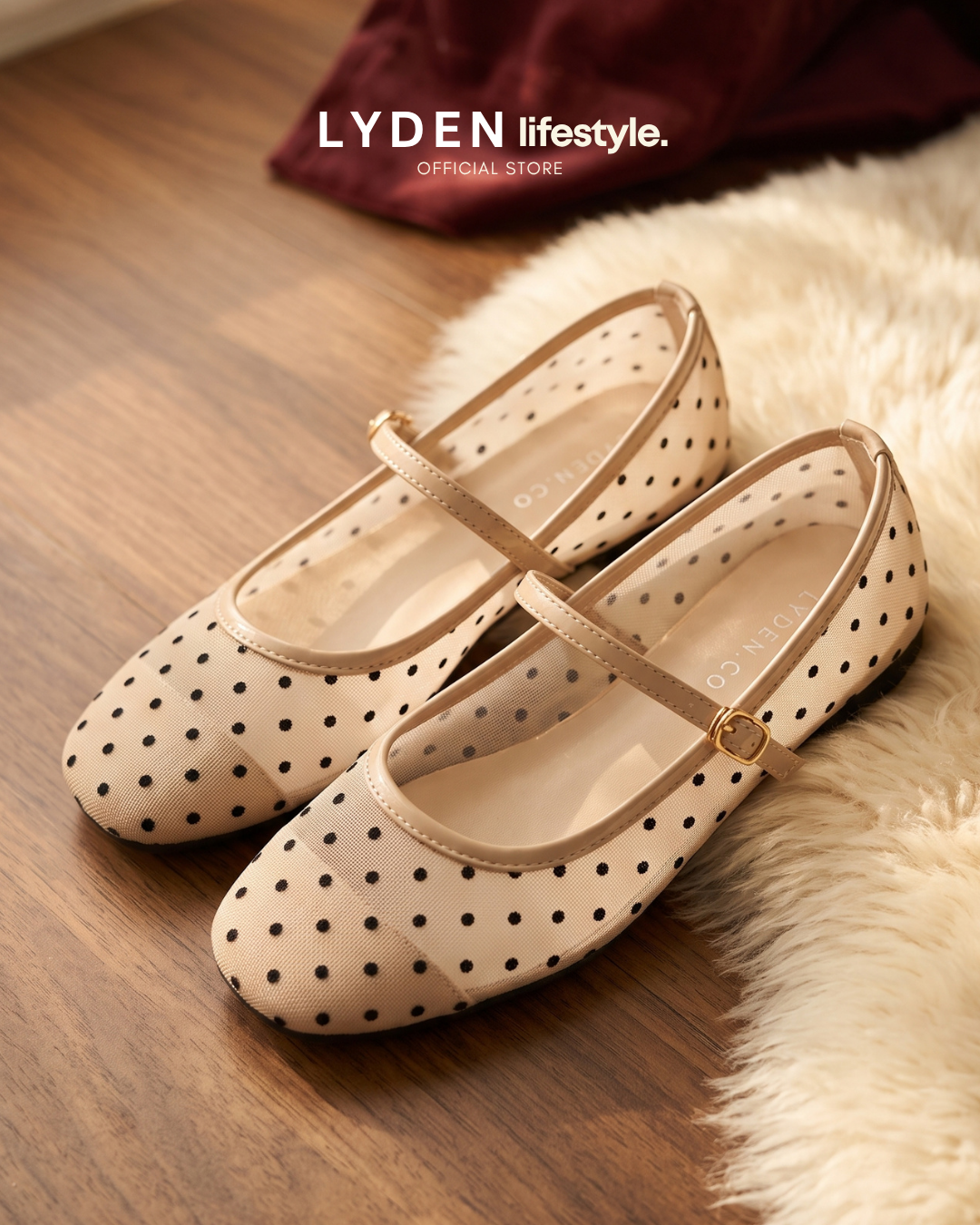 【NEW】Lyden DOTÉ Mesh Series Flats