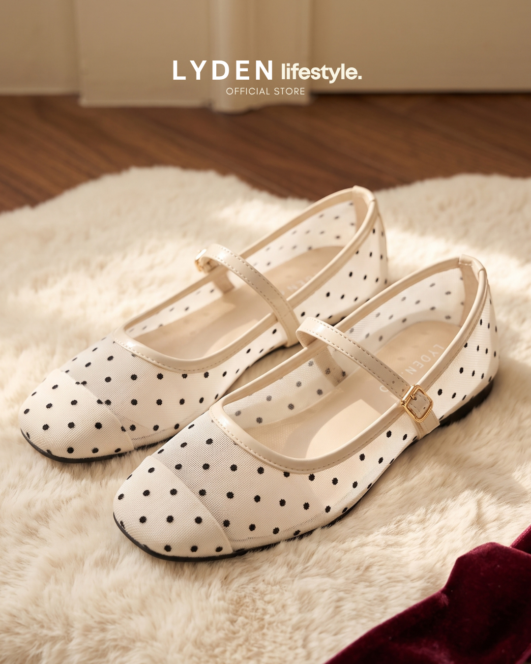 【NEW】Lyden DOTÉ Mesh Series Flats