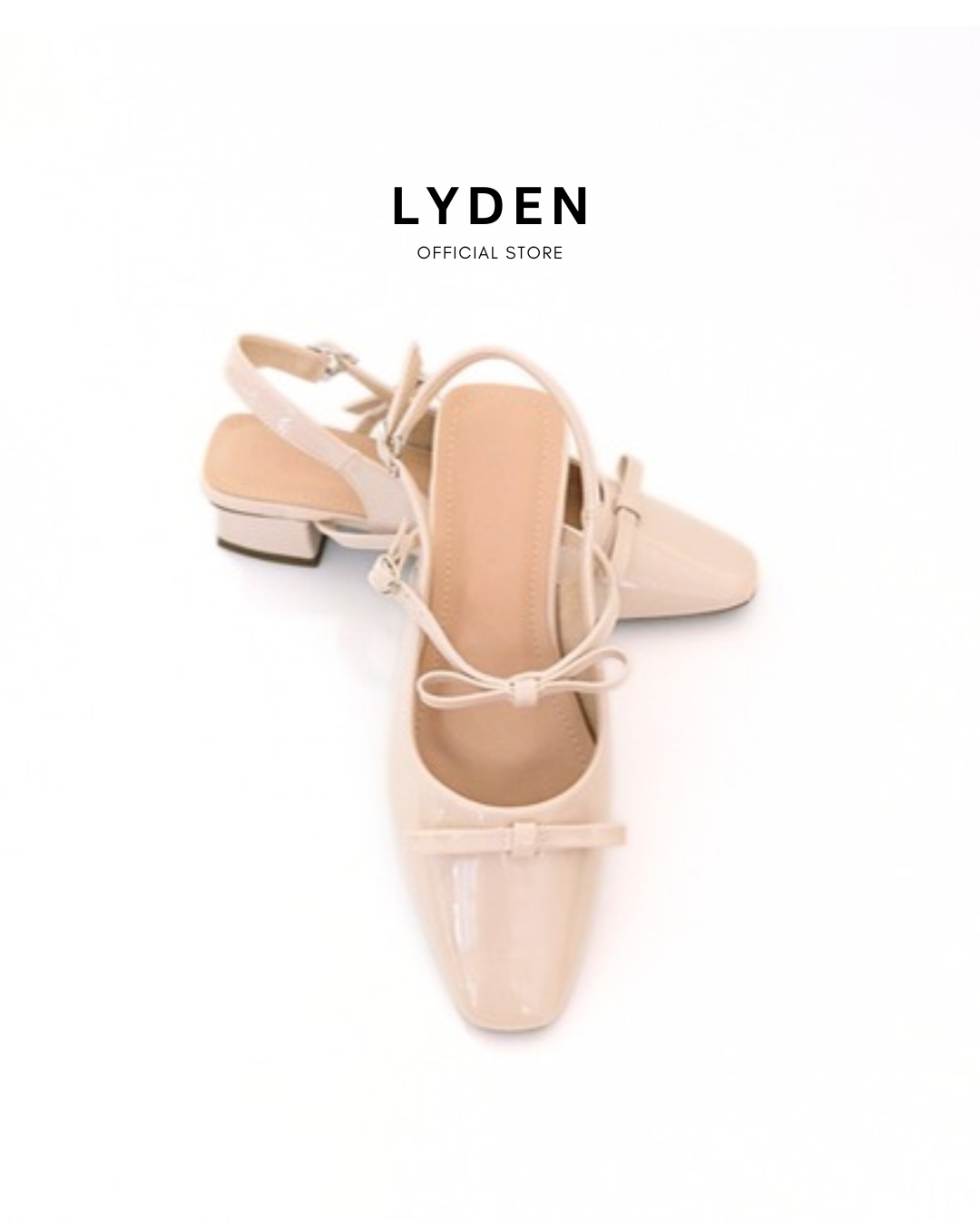 【NEW】Lyden Mary Jane Bow and Jane Heels series 4cm pump heels - Classic Black//Maroon//Cream