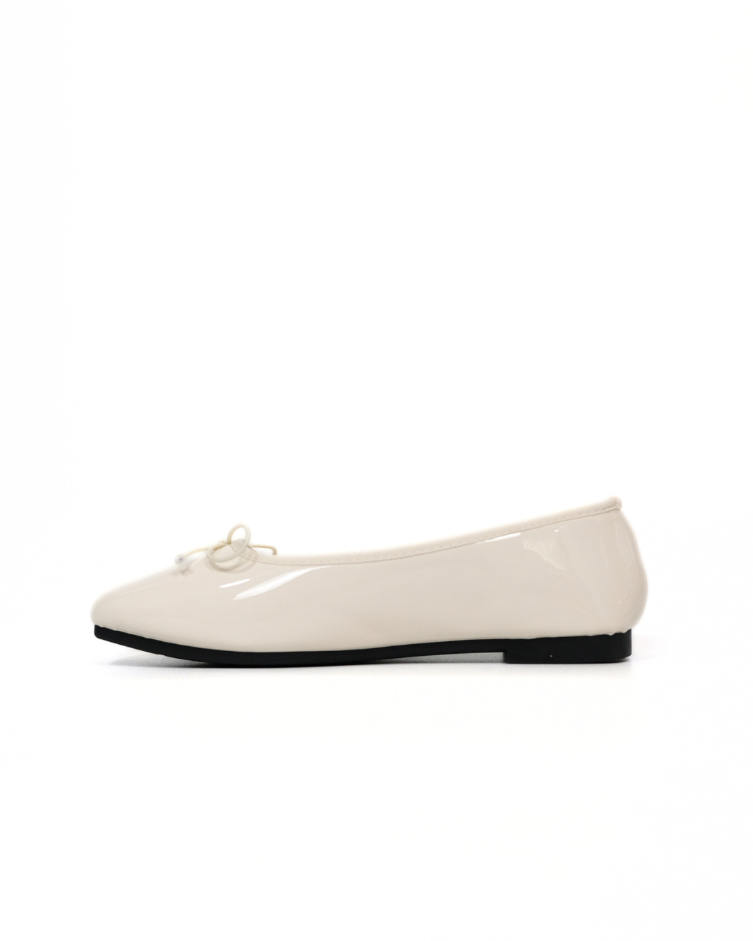【NEW】Lyden Mary Jane Glossy Flats - White//Silver//Maroon//Classic Bla