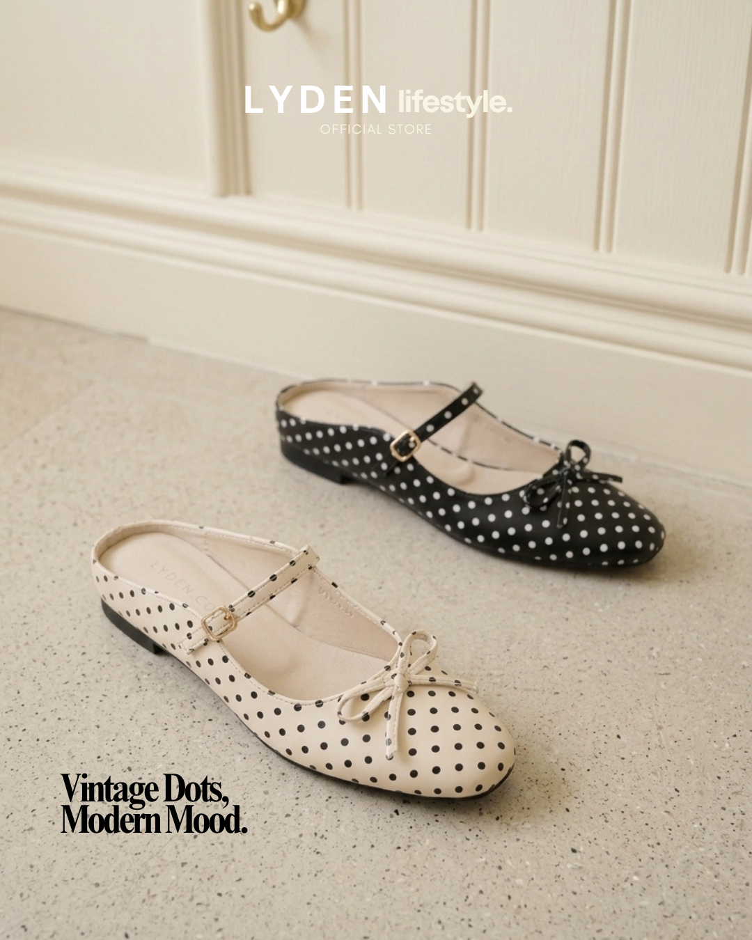 【NEW】Lyden DOTÉ Open Back Series Flats