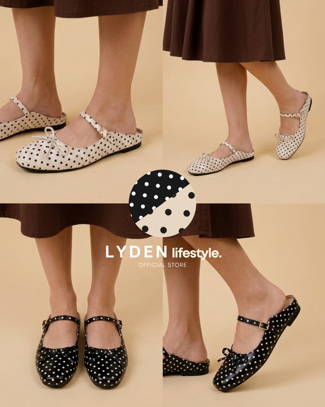 【NEW】Lyden DOTÉ Open Back Series Flats