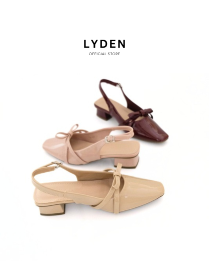 【NEW】Lyden Rosie Jane Heels series 4cm pump heels - Beige//Pink//Maroon