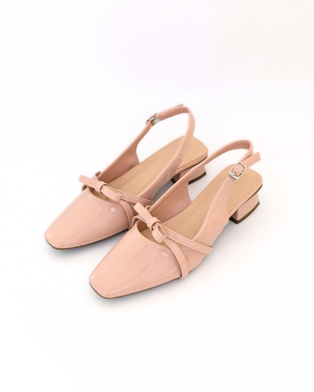 【NEW】Lyden XXXX series 4cm pump heels - Beige//Pink//Maroon