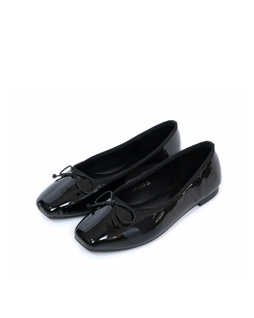 【NEW】Lyden Mary Jane Glossy Flats - White//Silver//Maroon//Classic Black