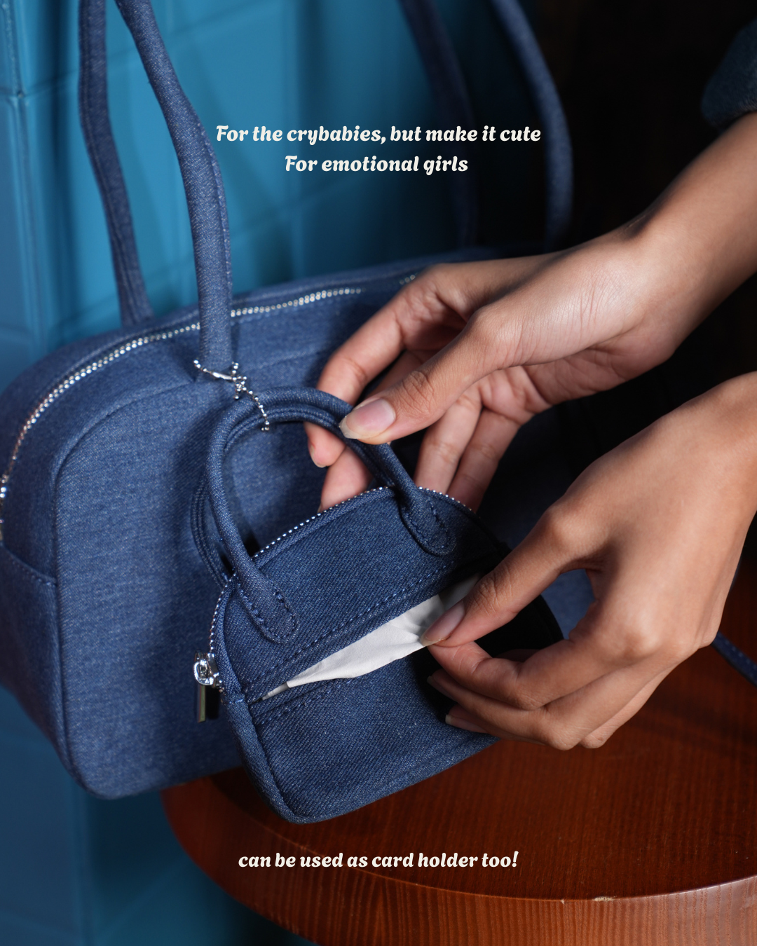 【NEW】Lyden The Denim Club - Bag/ Handbag / Shoulder Bag