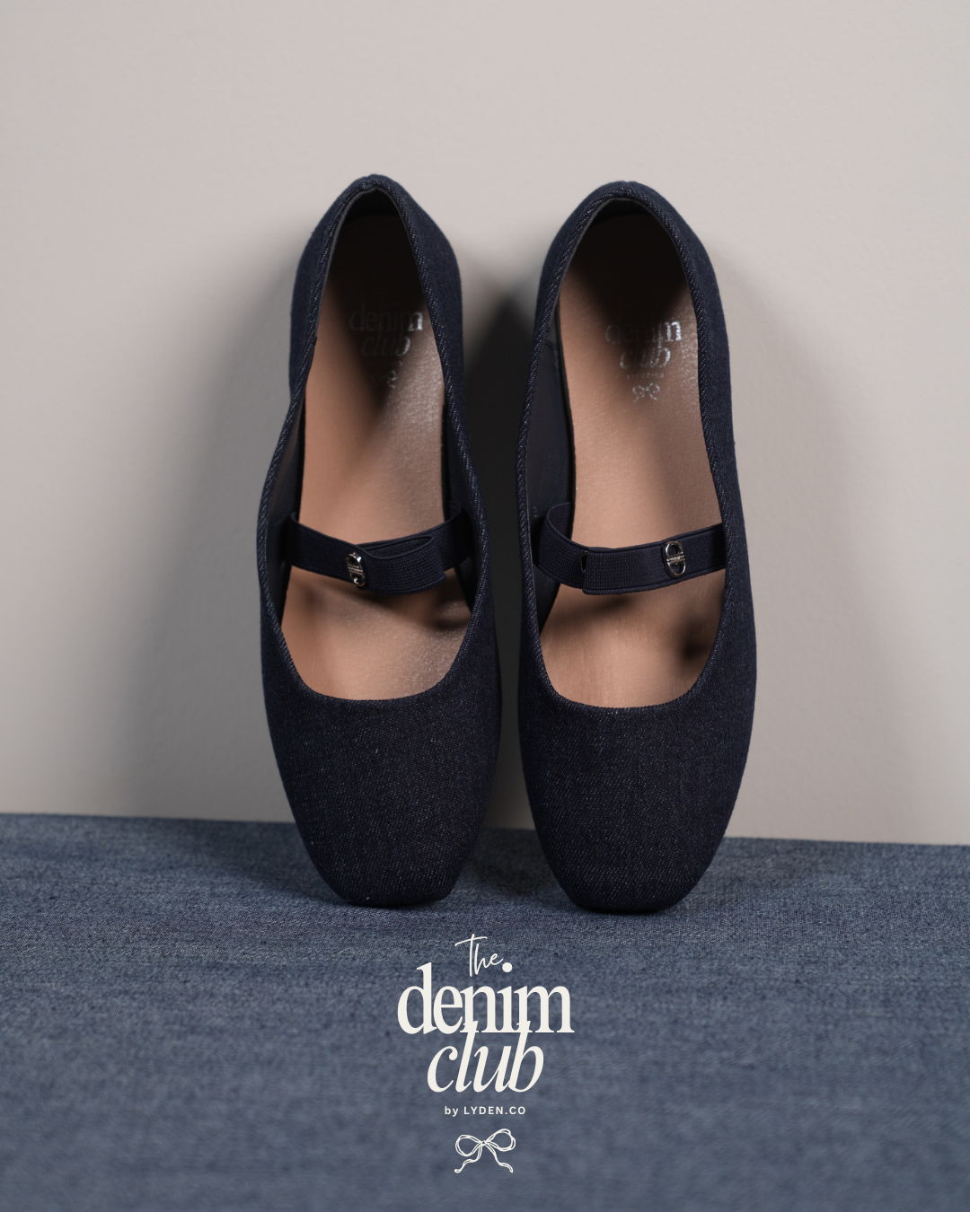 【NEW】Lyden Denim Club - Flats Series - Blue