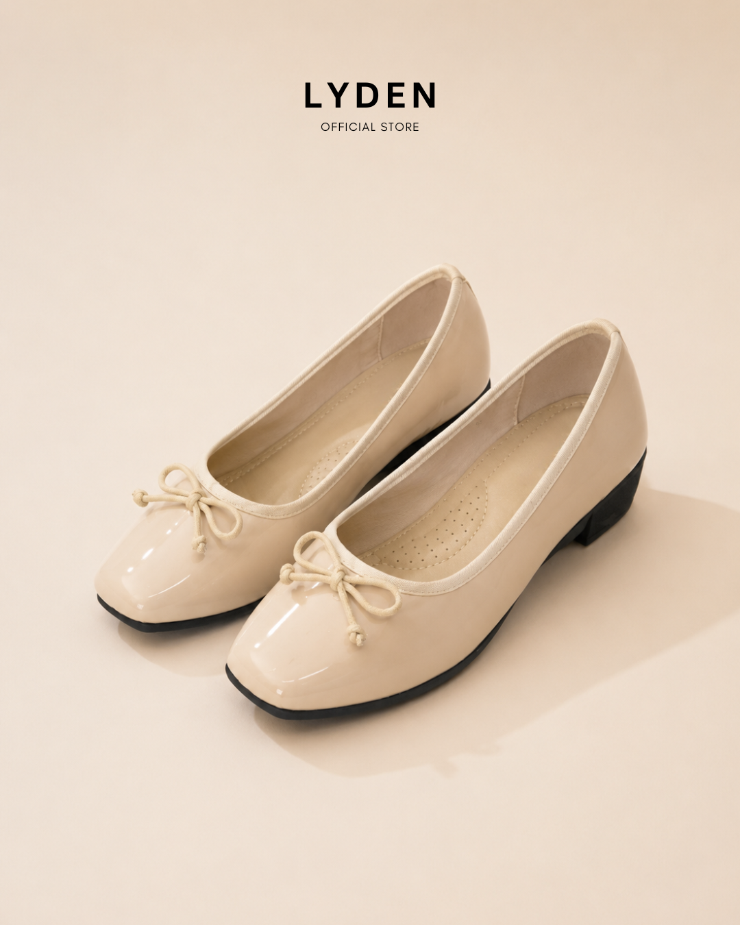 【NEW】Lyden Mary Jane Glossy Wedges Series 4cm heels