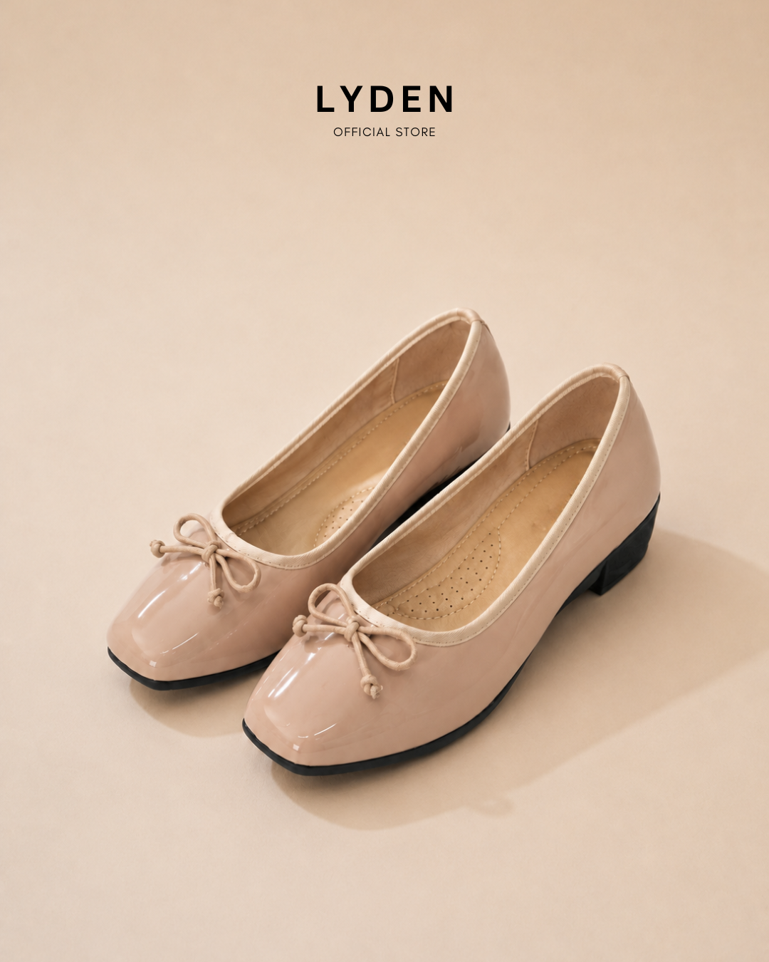 【NEW】Lyden Mary Jane Glossy Wedges Series 4cm heels