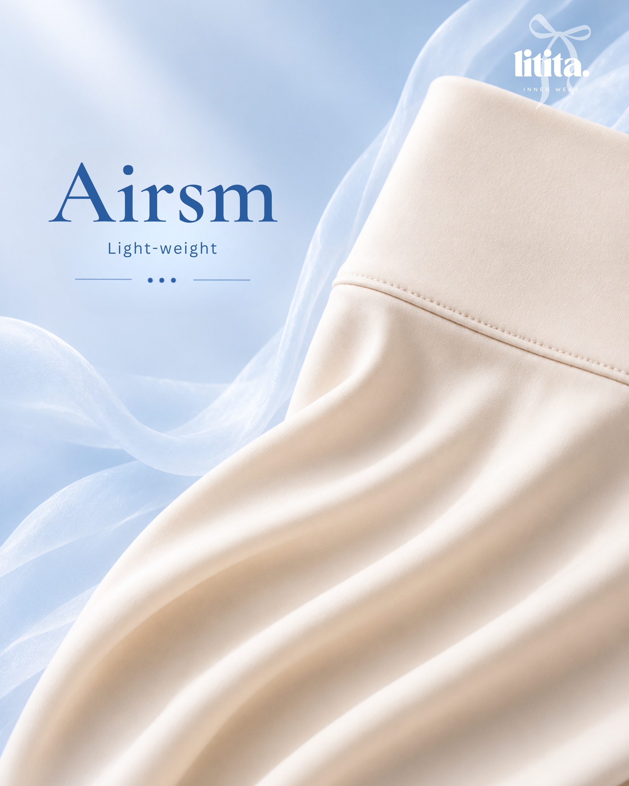 【Litita Ice Silk】Inner Pants / High-waist Leggings