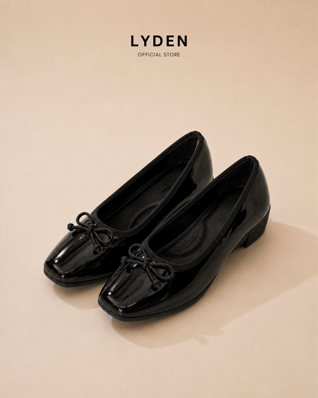 【NEW】Lyden Mary Jane Glossy Wedges Series 4cm heels