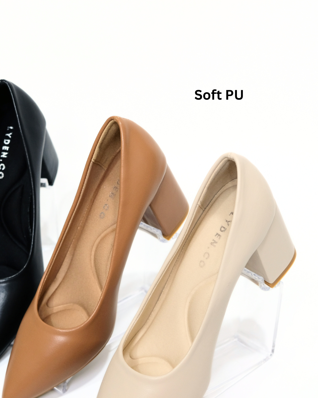 【NEW】Lyden Isabelle Series 6.5cm pump heels - Khaki