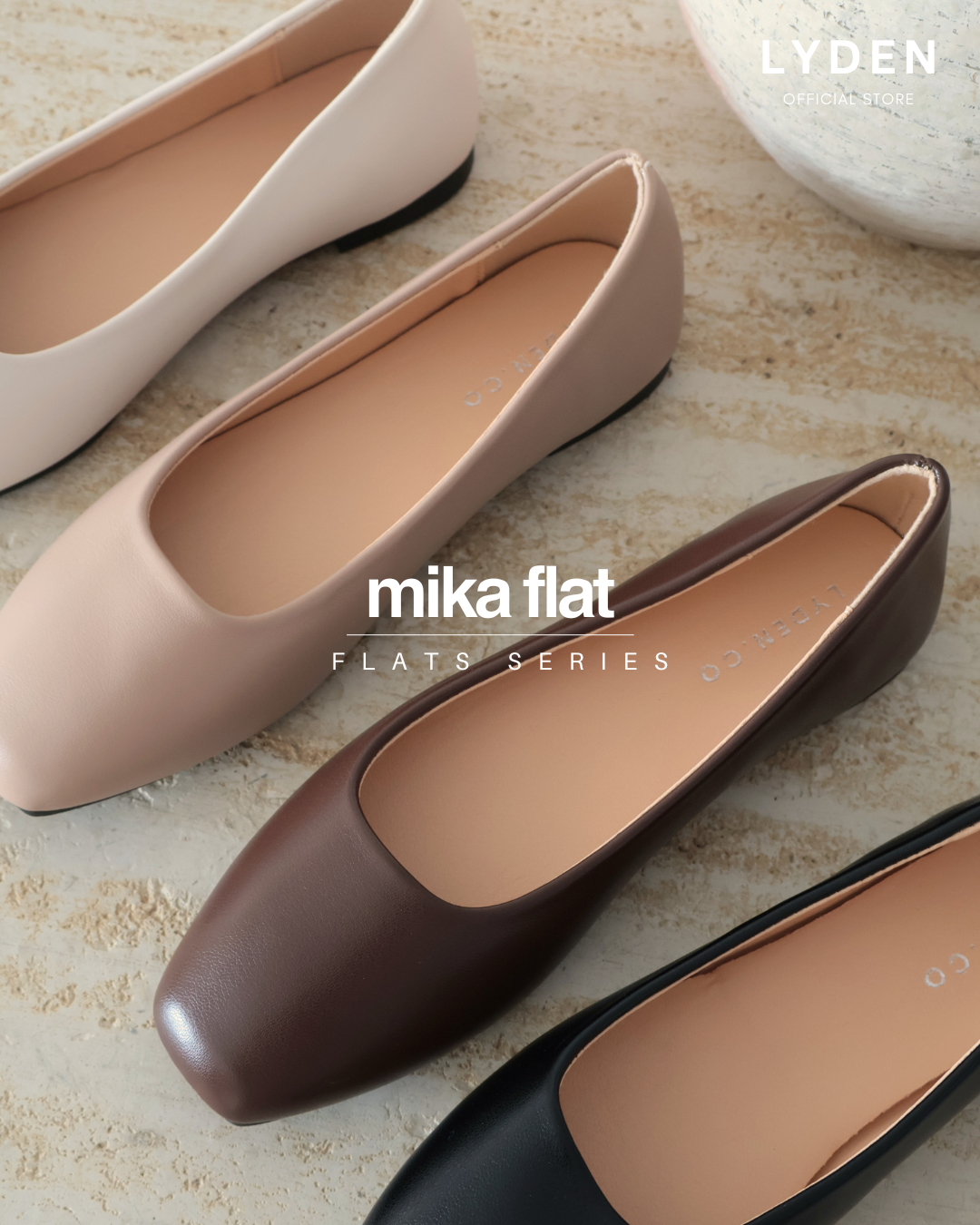 【NEW】Lyden Mika Flats Series