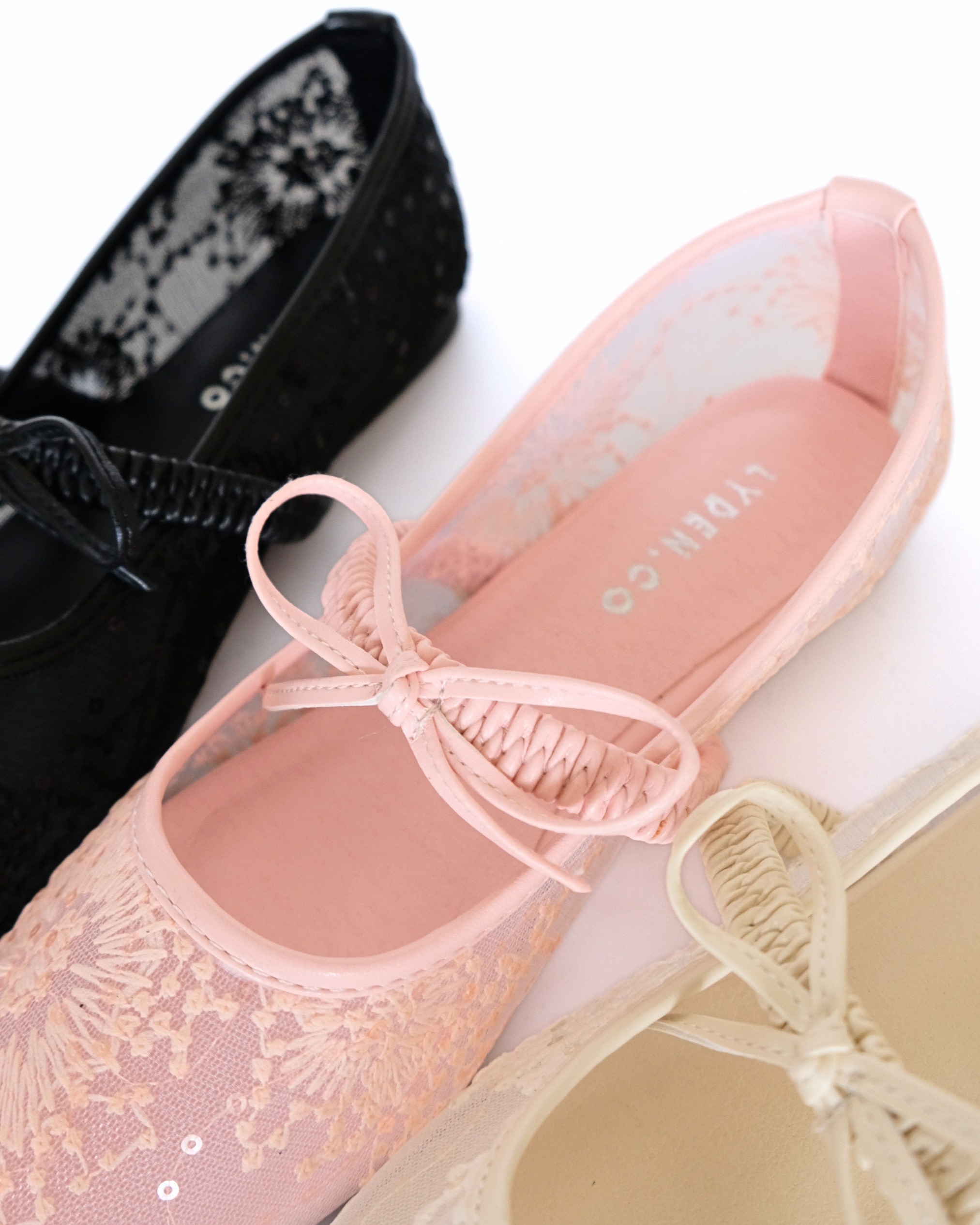 【NEW】Dreamelle Series- Beige//Pink//Black