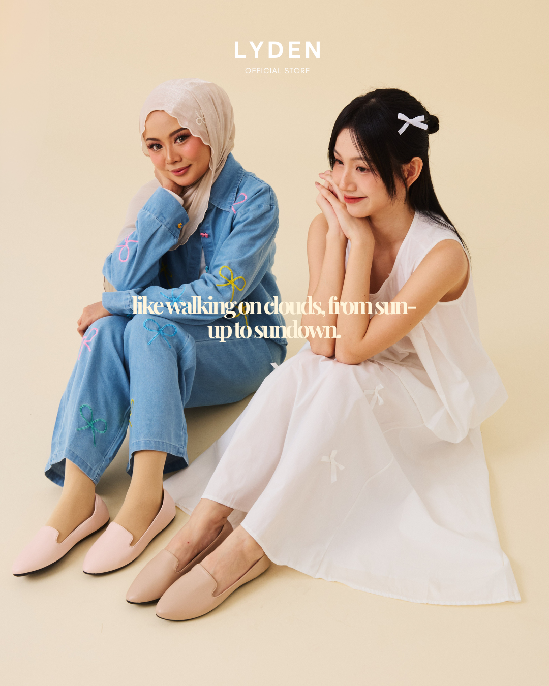 【NEW】Lyden Black Series  2.0 Plus Flats - Pink